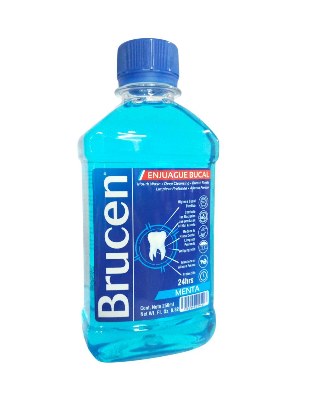 BRUCEN ENJUAGUE BUCAL MENTA 250 ML 