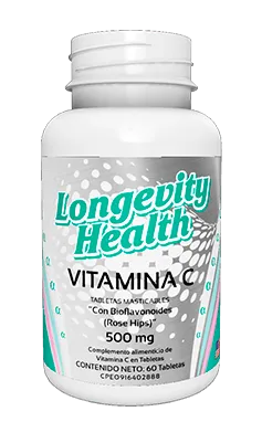 LONGEVITY HEALTH VITAMINA C 500MG X 60 TAB MAST 