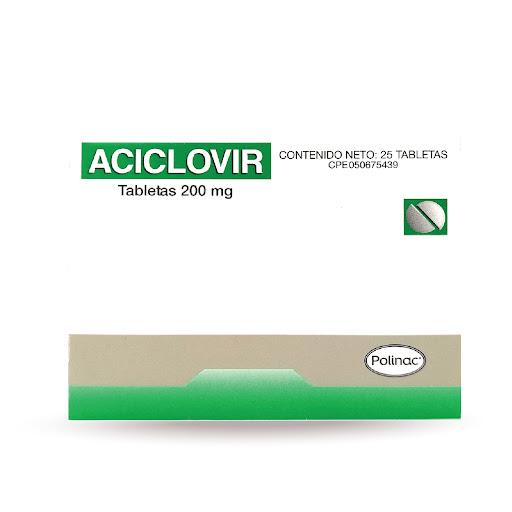 ACICLOVIR 200MG TAB X10