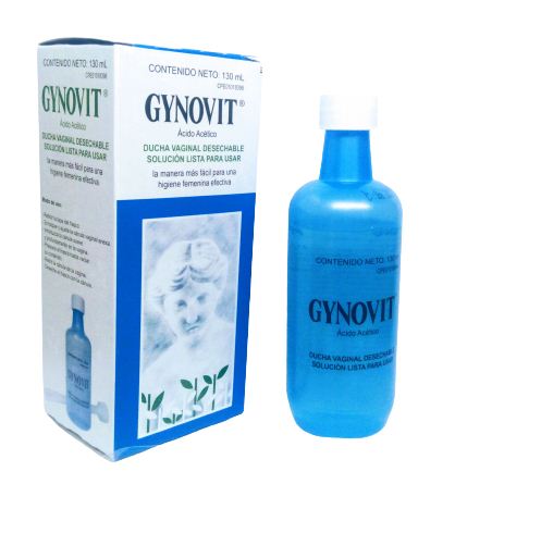 GYNOVIT ACIDO ACETICO 0.250 GR DUCHA VAGINAL 130 ML
