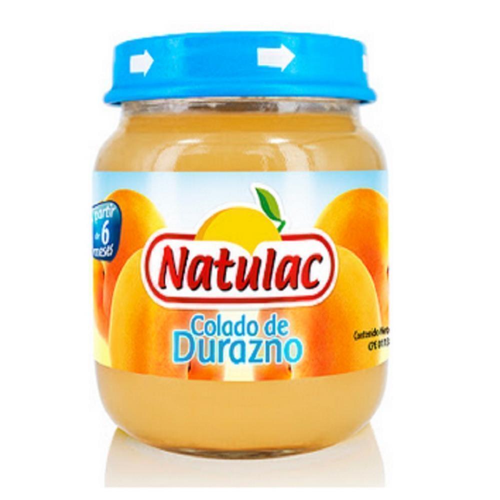 NATULAC COMPOTA COLADO DE DURAZNO 113 GR