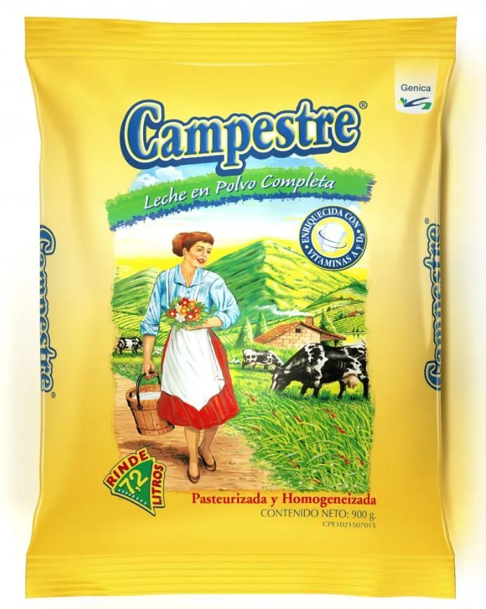 CAMPESTRE LECHE EN POLVO COMPLETA 900 KG 12 X 1
