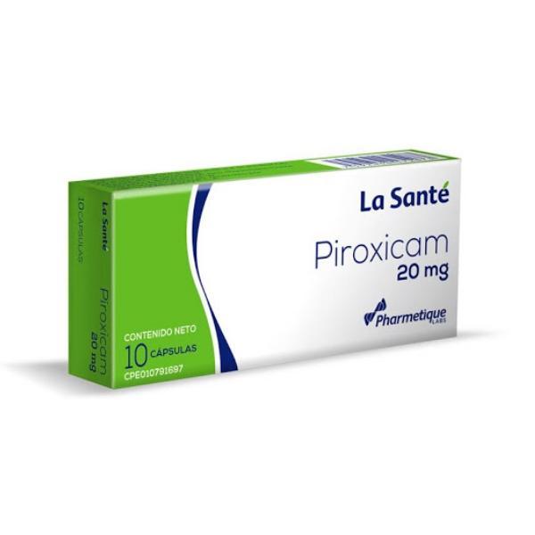 PIROXICAM 20MG 10 CAPS LA SANTE
