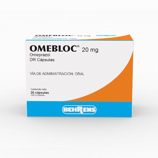 OMEBLOC OMEPRAZOL 20MG X 20 CAP (OMEPRAX/ OMEVAX/ OPRAZOL)