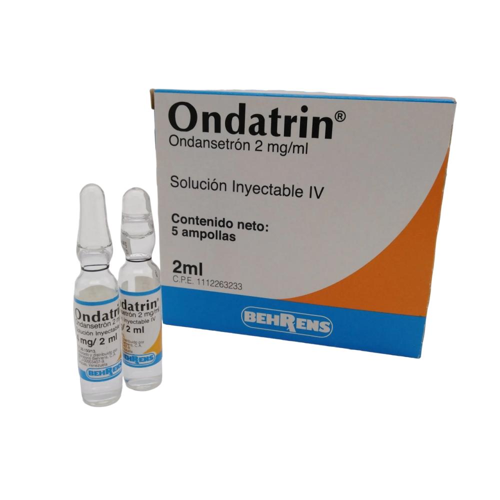 ONDATRIN ONDANSETRON 4MG/2ML SOL INY IV 2ML              