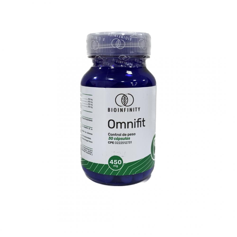 OMNIFIT (CENTELLA ASIATICA/ NARANJA/ COLA DE CABALLO/ SABILA) 450MG X 30 CAP