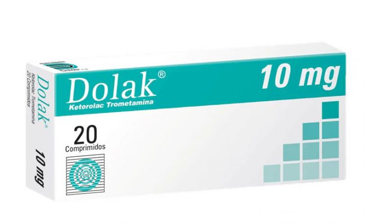 DOLAK KETOROLACO 10 MG X 10 COMP SUBLINGUALES (KETOLAC/ NOTOLAC)