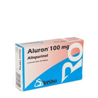 ALURON ALOPURINOL 100 MG X 30 TAB