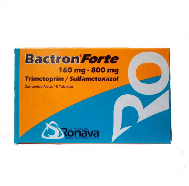 BACTRON FORTE TRIMETOPRIM SULFAMETOXAZOL 160 MG-800 MG X 10 TAB (BACTRIMEL/ CO-TRIMOXAZOL)