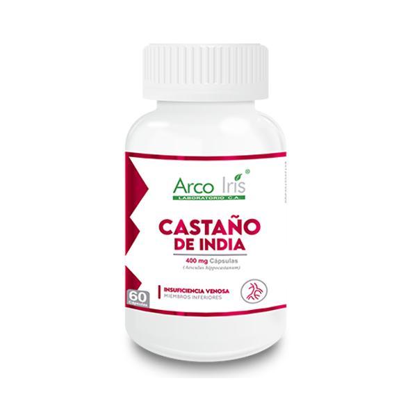 CASTAÃ?O DE INDIA 400MG X 60 CAPSULA ARCO IRIS