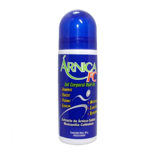 ARNICA GEL CORPORAL ROLL-ON X 90 GR FC PHARMA