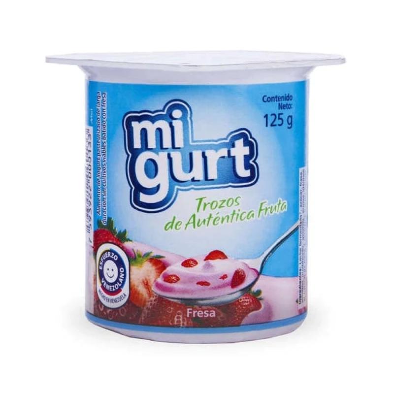MIGURT YOGURT FRESA 125G X 24 UNID
