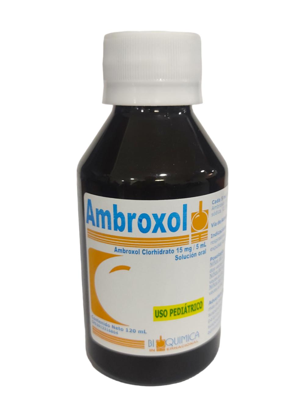 AMBROXOL CLORHIDRATO JBE 15 MG/5 120 ML SOLUCION ORAL PED