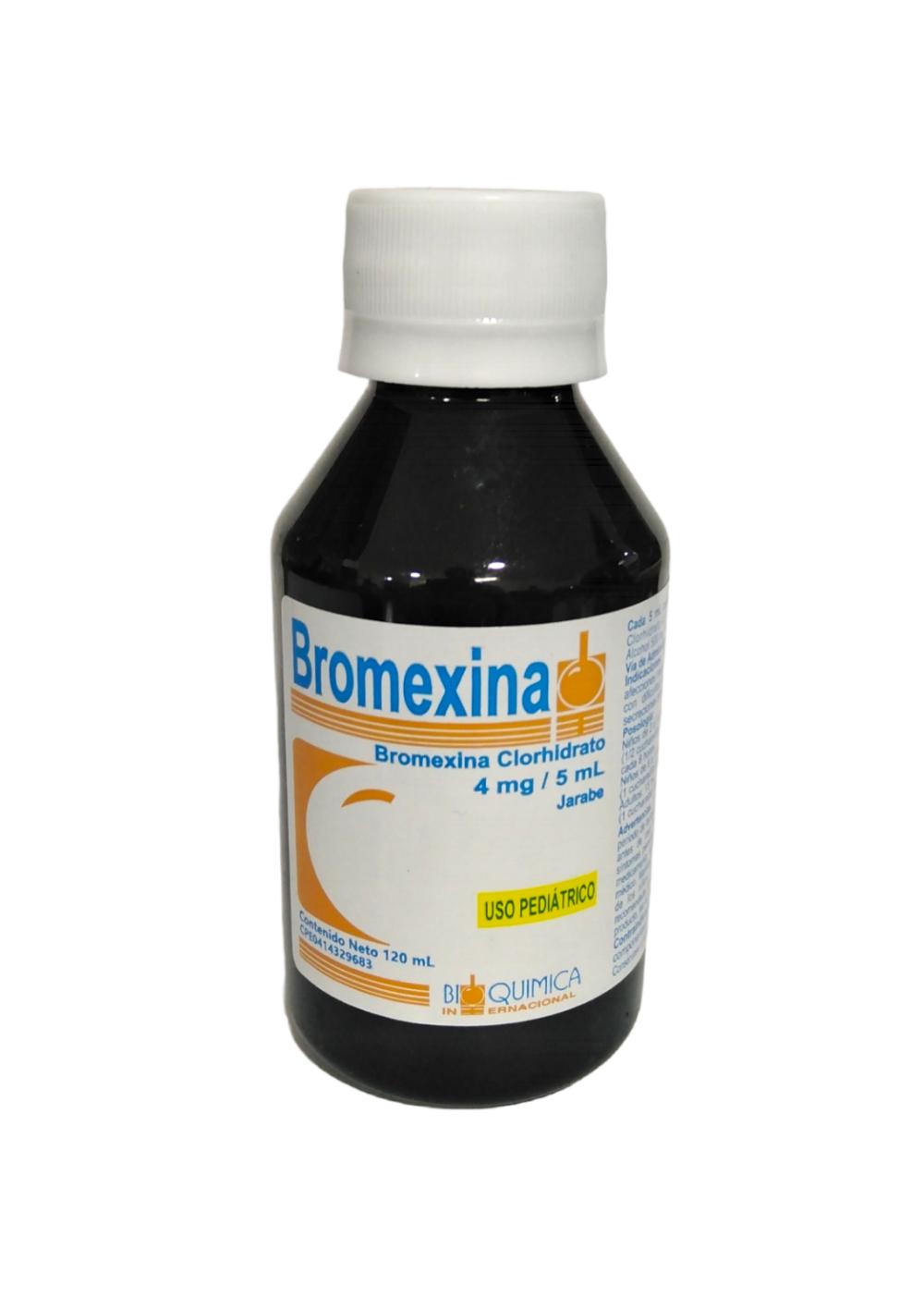 BROMEXINA 4MG/5ML X 4MG ML JBE PED BIOQUIMICA