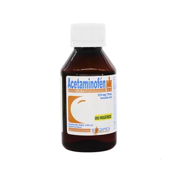 ACETAMINOFEN CLORFENIRAMINA 125-1 MG / 5 ML SUSP X 120 ML 