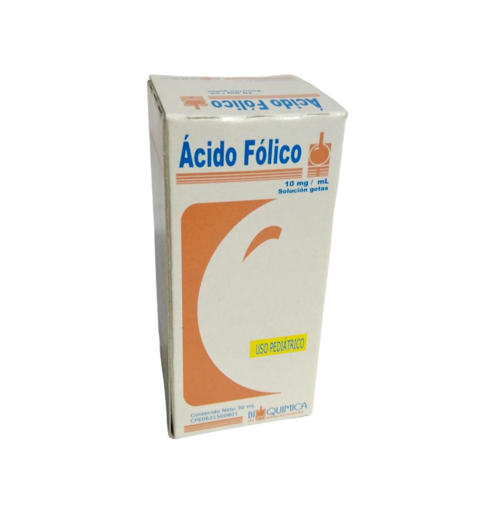ACIDO FOLICO 10 MG/ML X 30 ML SOL GOTAS (NONAFOL)