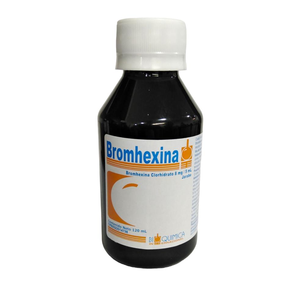 BROMEXINA 8MG/5ML X 4MG ML JBE AD BIOQUIMICA