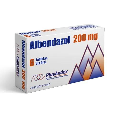 ALBENDAZOL 200MG X 6 TAB (ALBEZOL/ ALBICAR/ ZENTEL)