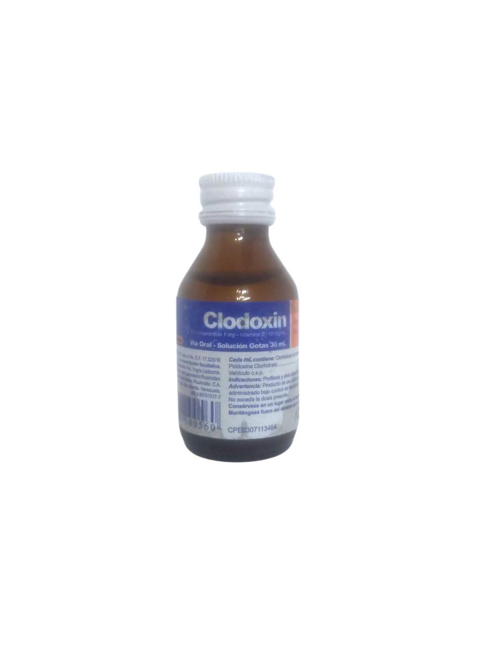 CLODOXIN METOCLOPRAMIDA+VIT B6 1-10MG/ML 30 ML (IRTOPAN/ PRIMPERAN)