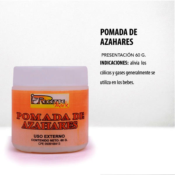 POMADA DE AZAHARES X 30 GRS 