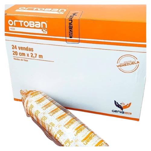 ORTOBAN VENDA YESO 15 CM X 2.7 METRO