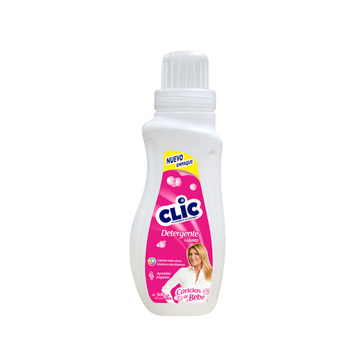 CLIC DETERGENTE LIQ CARICIAS DE BEBE 500 ML 1 X 12