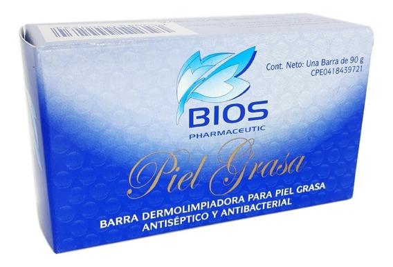 BARRA DERMO LIMPIADORA BIOS PIEL GRASA 90 GR