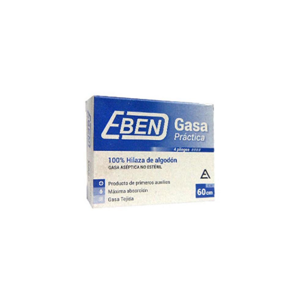 GASA PRACTICA N/ESTERIL 4 PLIEGOS 60 CM