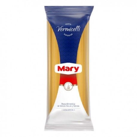 MARY SUPERIOR PASTA LARGA VERMICELLI 1KG X 12 UNID