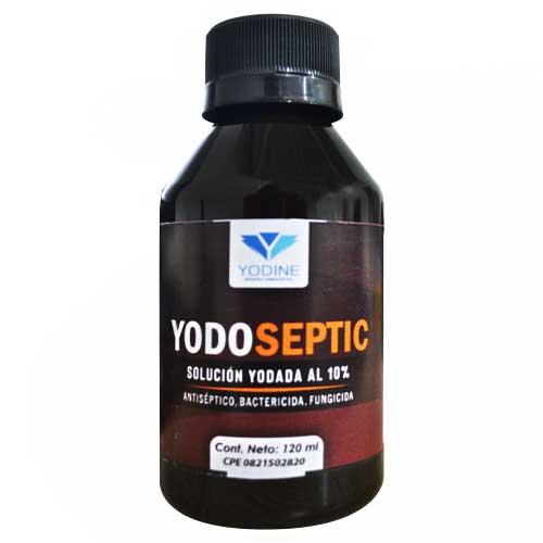 YODOSEPTIC SOLUCION YODADA AL 10% 120ML YODINE