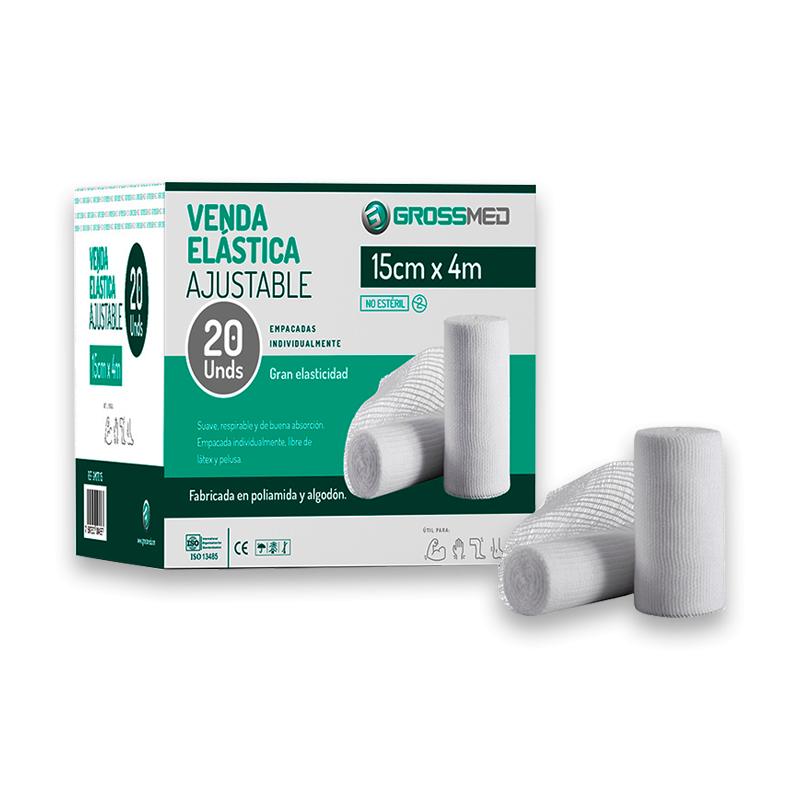VENDA ELASTICA X 15 CM X 4 M GROSSMED