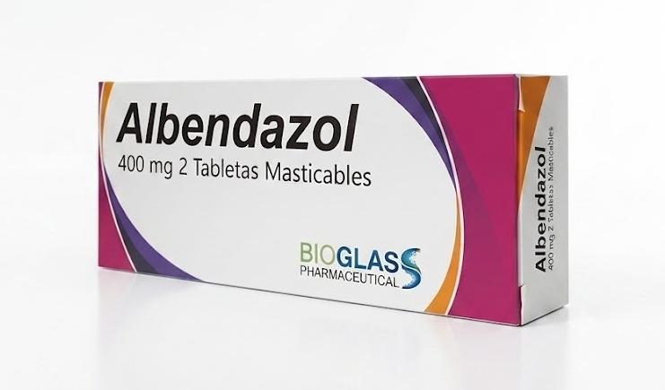 ALBENDAZOL 400MG X 2 TAB MAST BIOGLASS