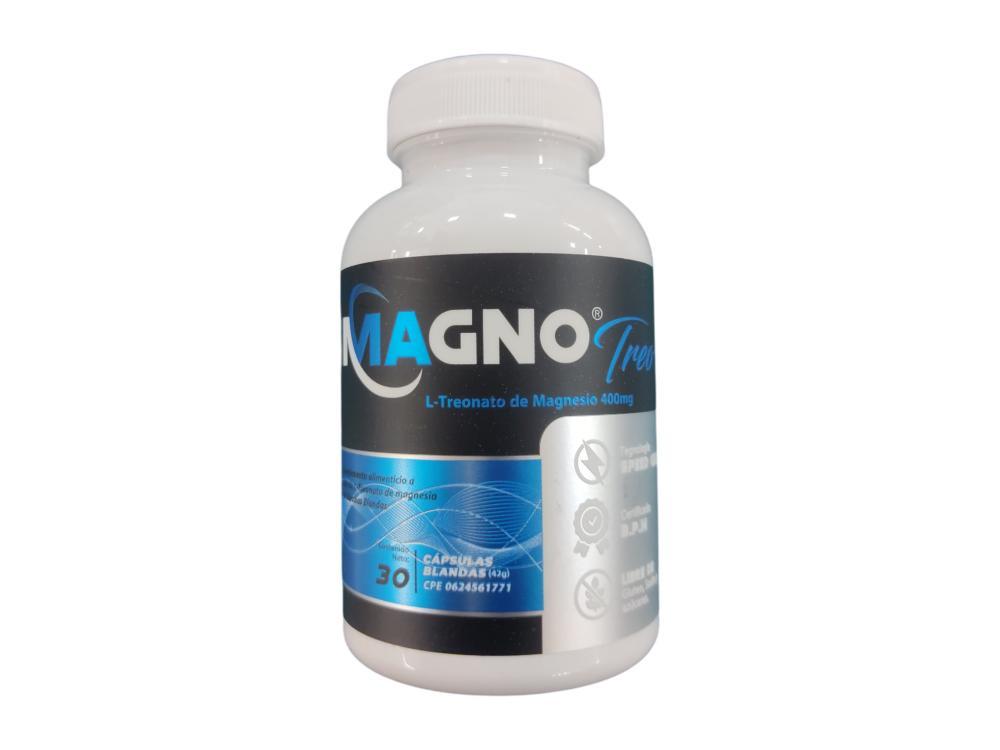 MAGNO TREO L-TREONATO DE MAGNESIO 400MG X 30 CAP