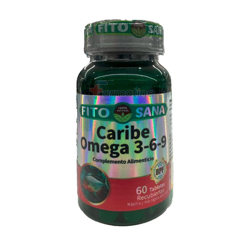 CARIBE (OMEGA 3-6-9) 480MG 60TAB REC FITOSANA