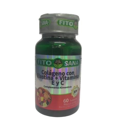 COLAGENO CON ELASTINA + VIT E + VIT C 480MG X 60 TAB