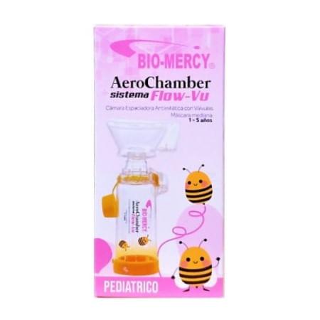 AEROCHAMBER PED SISTEMA FLOW-VU-SILICONE 0-5 AÑOS