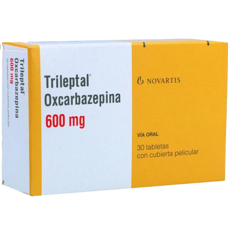 TRILEPTAL OXCARBAZEPINA 600 MG X 30 TAB CON REC PELICULAR