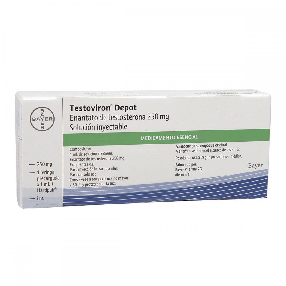 TESTOVIRON DEPOT (ENANTATO TESTOSTERONA 250MG X1ML) 