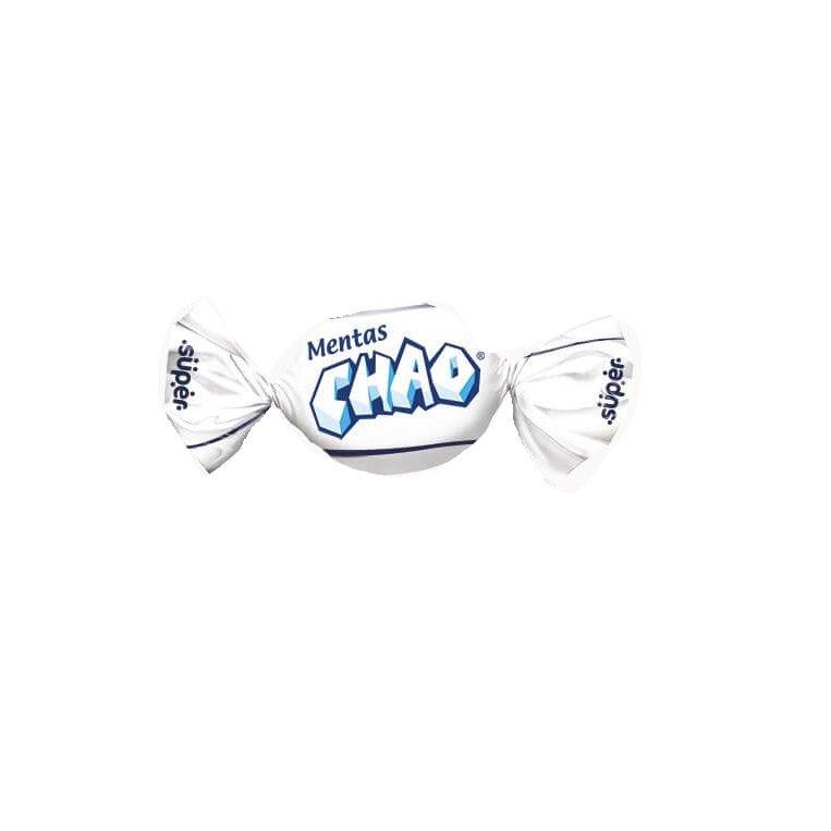 CHAO CARAMELOS DUROS SABOR A MENTA 3.5GR 1 UNID