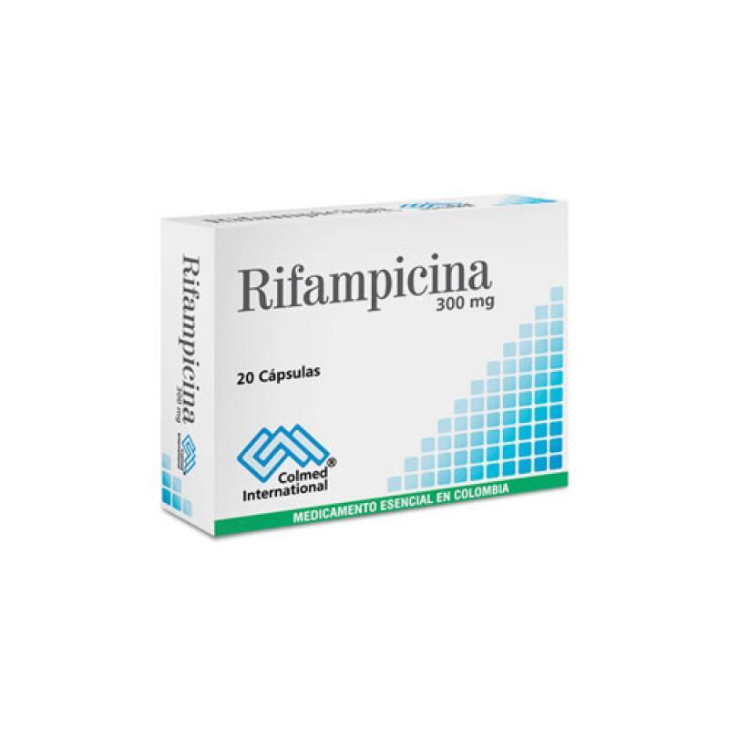 RIFAMPICINA 300 MG X 20 CAP COLMED