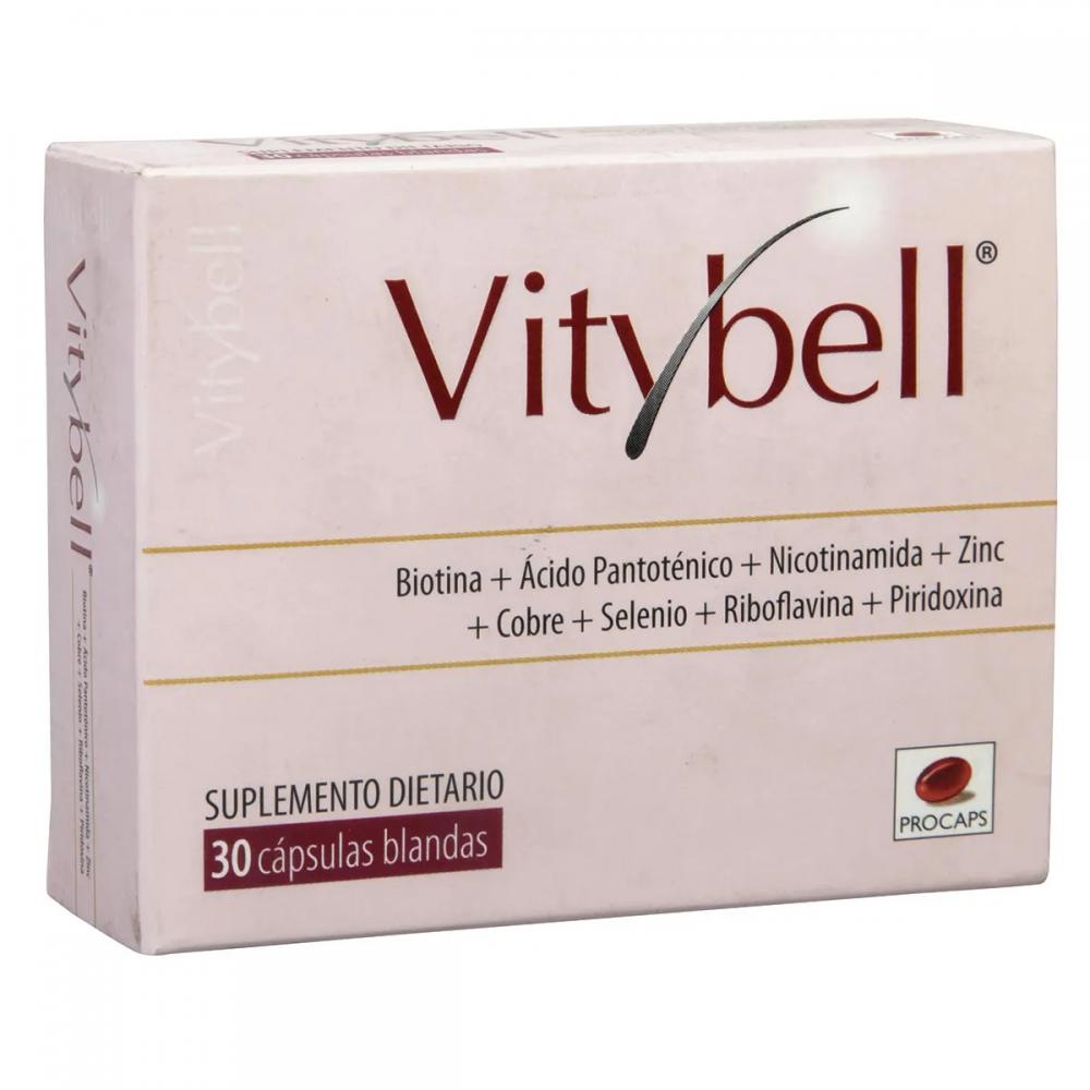 VITYBELL (BIOTINA/ACIDO PANTOTENICO/NICOTINAMIDA/ZINC/SELENIO) X 30 CAP