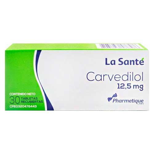 CARVEDILOL 12.5MG 30TAB LA SANTE