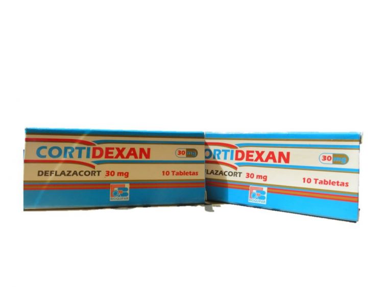 CORTIDEXAN DEFLAZACORT 30 MG X 10 TAB (CALCORT)