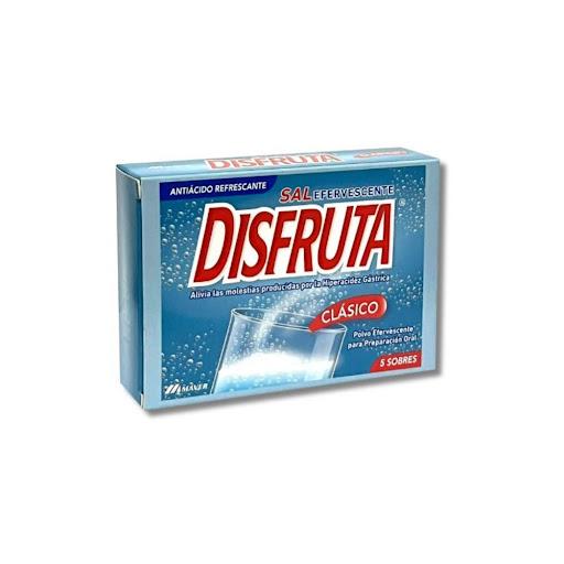 DISFRUTA ANTIACIDO EFERVESCENTE X5 SOBRES