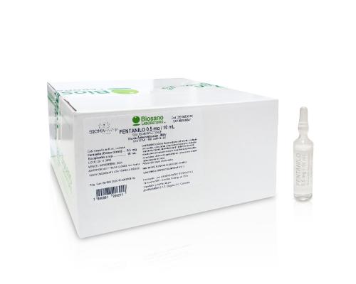 FENTANILO 0.5 MG /10 ML SOL INY I.V/I.M X 1 AMP