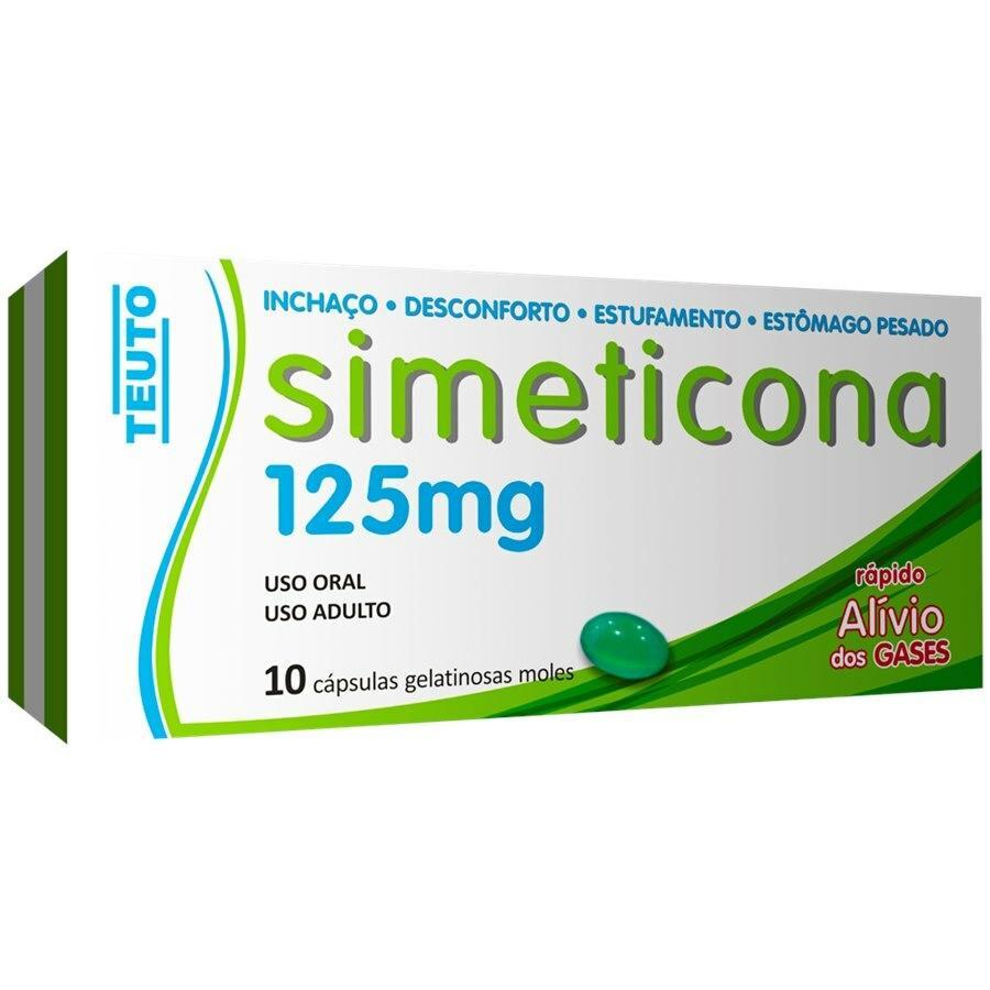 SIMETICONA 125 MG X 10 CAP (ANTIFOM, EVIGAX, FLATVIN, FLATORIL) TEUTO