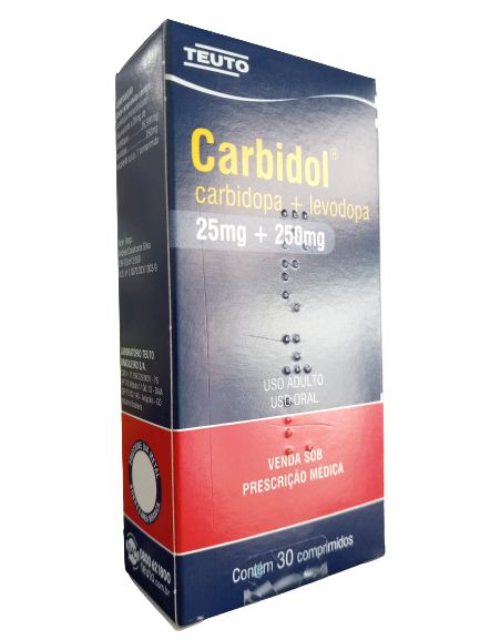 CARBIDOL CARBIDOPA LEVODOPA 25 MG+250 MG X 30 TAB (SINEMET)