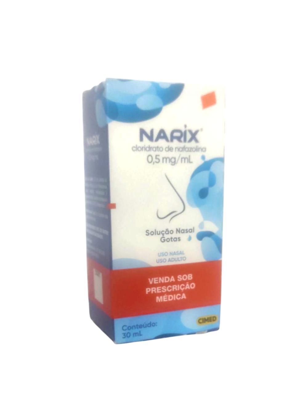 NARIX NAFAZOLINA 0.5 MG/ML 30 ML SOL NASAL (FANASAL/ NAS/ NIAZOL/ NINAZO)