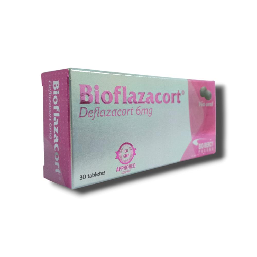 BIOFLAZACORT DEFLAZACORT 6 MG X 30 TAB (CALCORT)