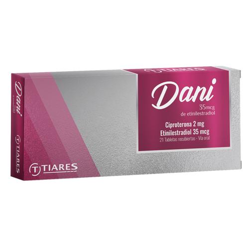 DANI CIPROTERONA 2 MG ETINILESTRADIOL 35 MCG X 21 TAB (ISBELA/DIANE 35/DIXI)